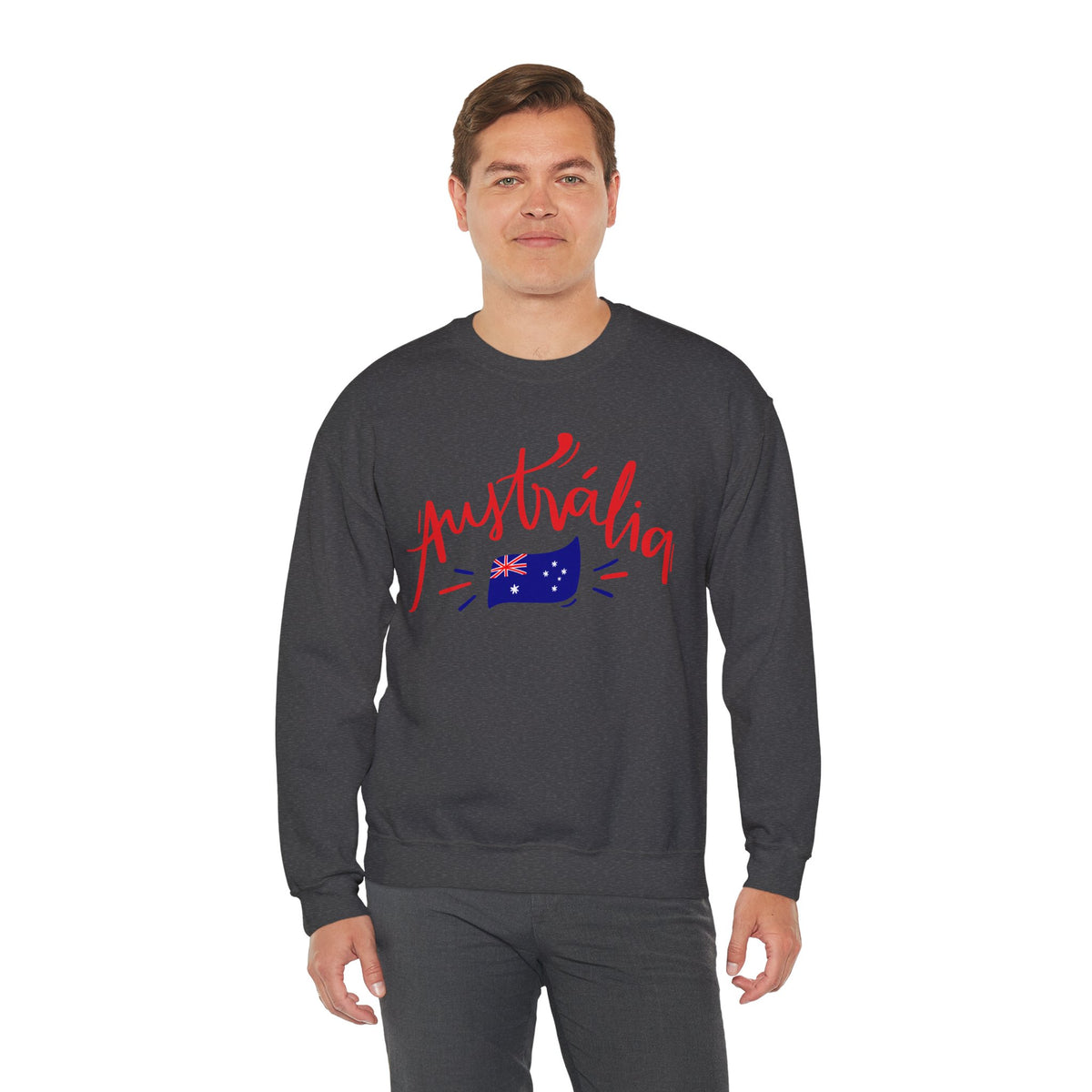 Australia Flag Sweatshirt Premium Design SKIALFA Unisex
