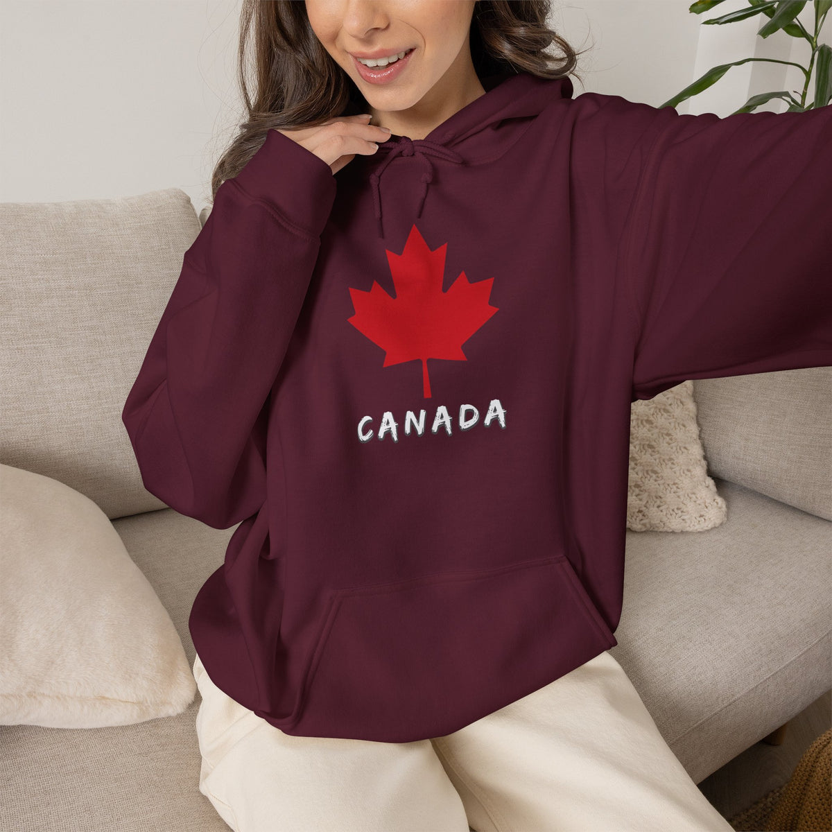 CANADA Hoodie Premium Design SKIALFA Unisex