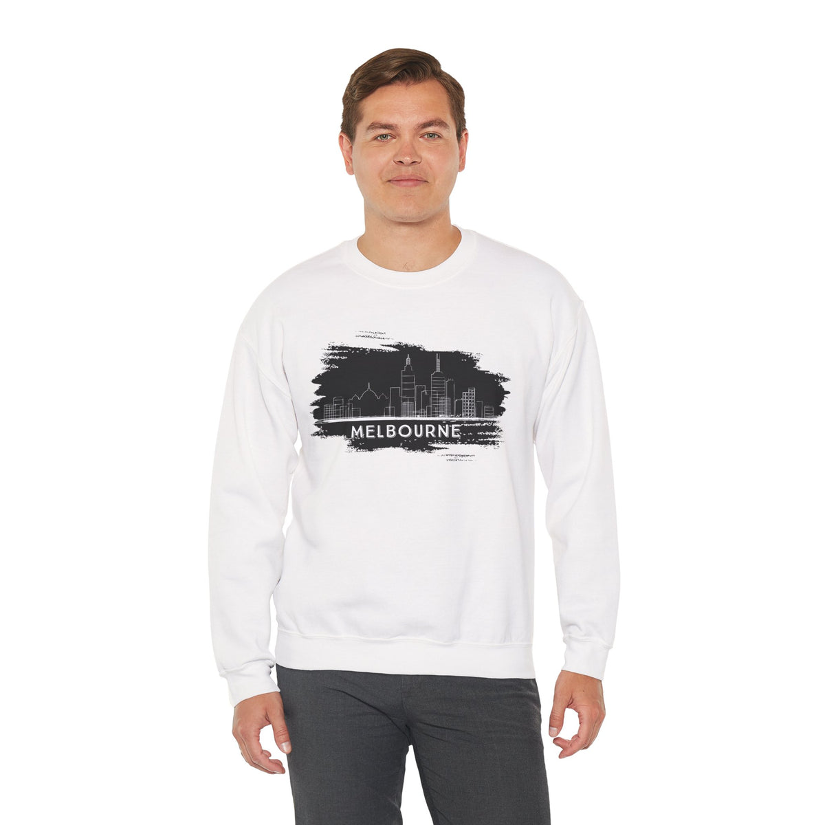 Melbourne Sweatshirt Premium Design SKIALFA Unisex