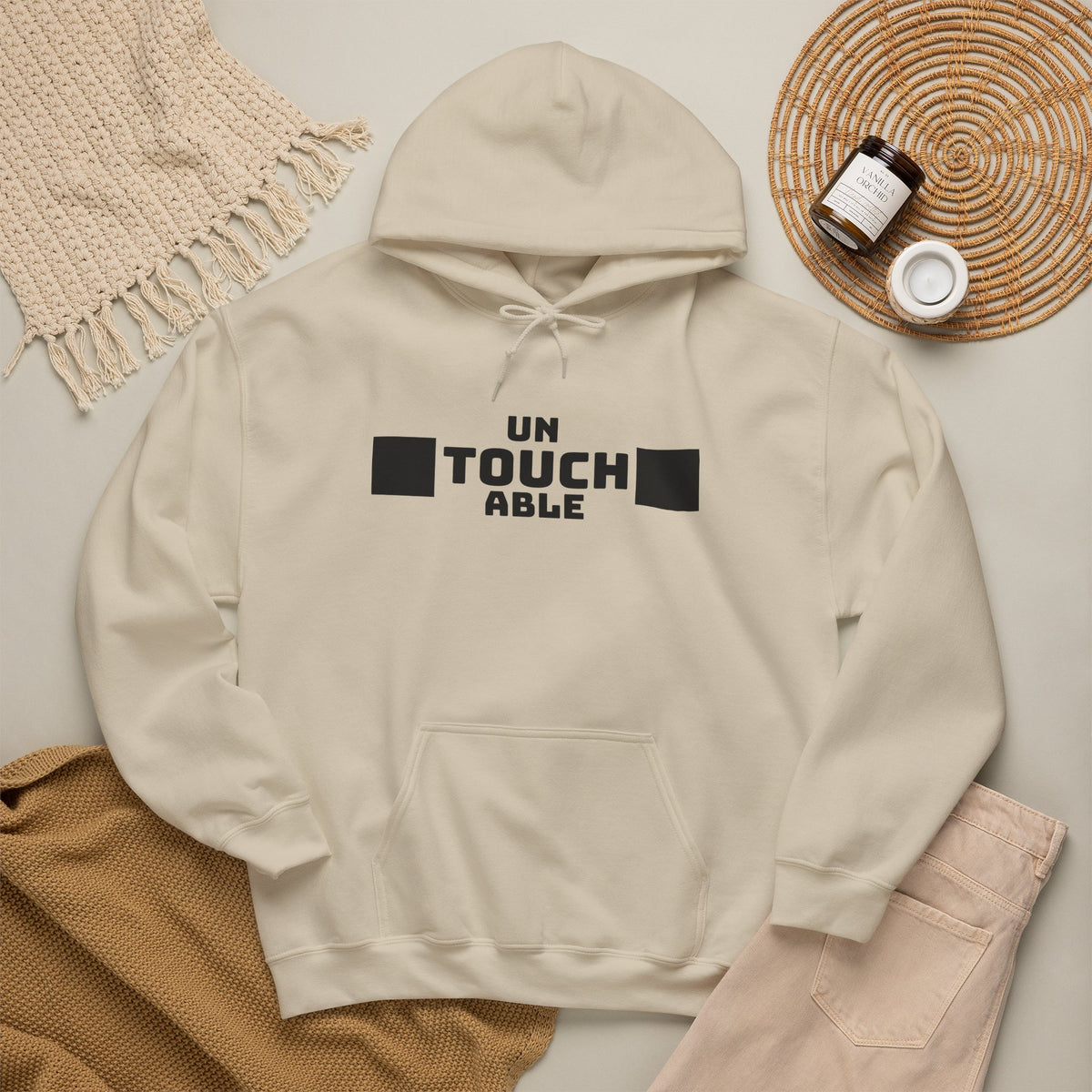 UNTOUCHABLE  Hoodie | Premium Design SKIALFA Unisex