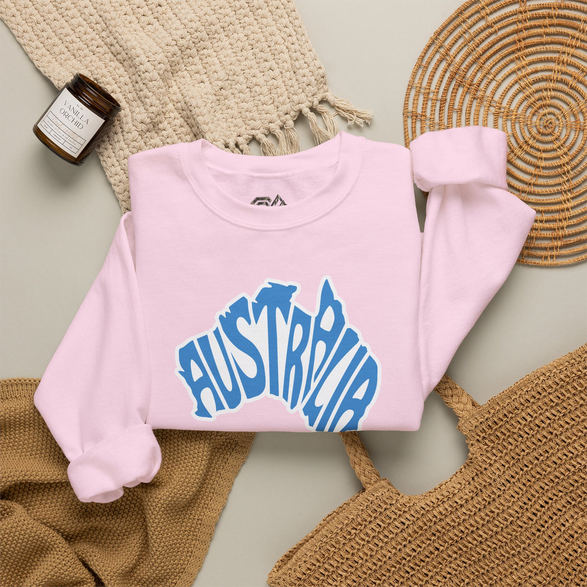 Australia Graphic Sweatshirt Premium Design SKIALFA Unisex