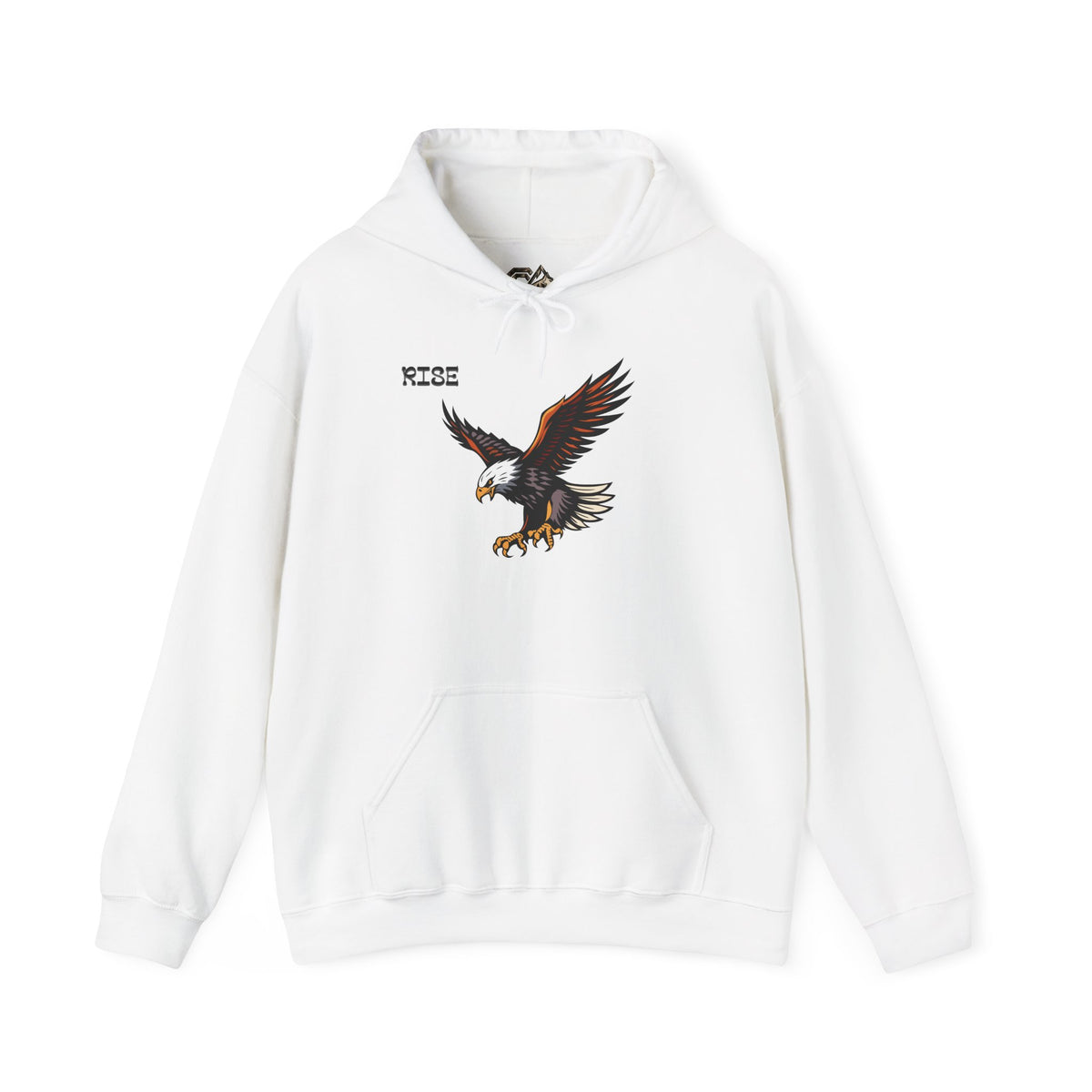 RISE Eagle Hoodie Premium Design SKIALFA Unisex