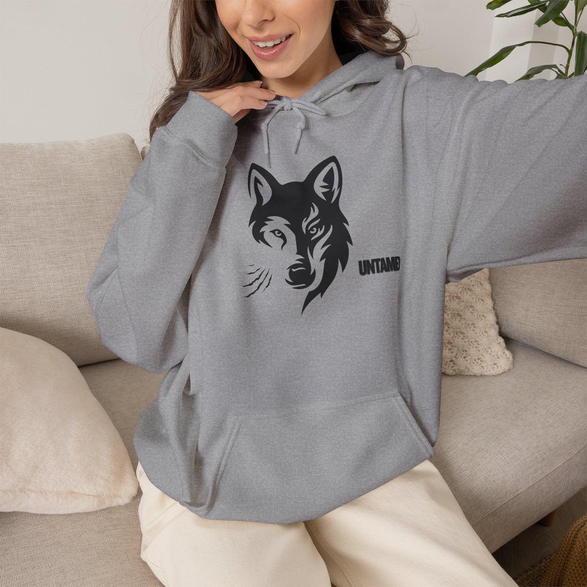 UNTAMED Hoodie Premium Design SKIALFA Unisex