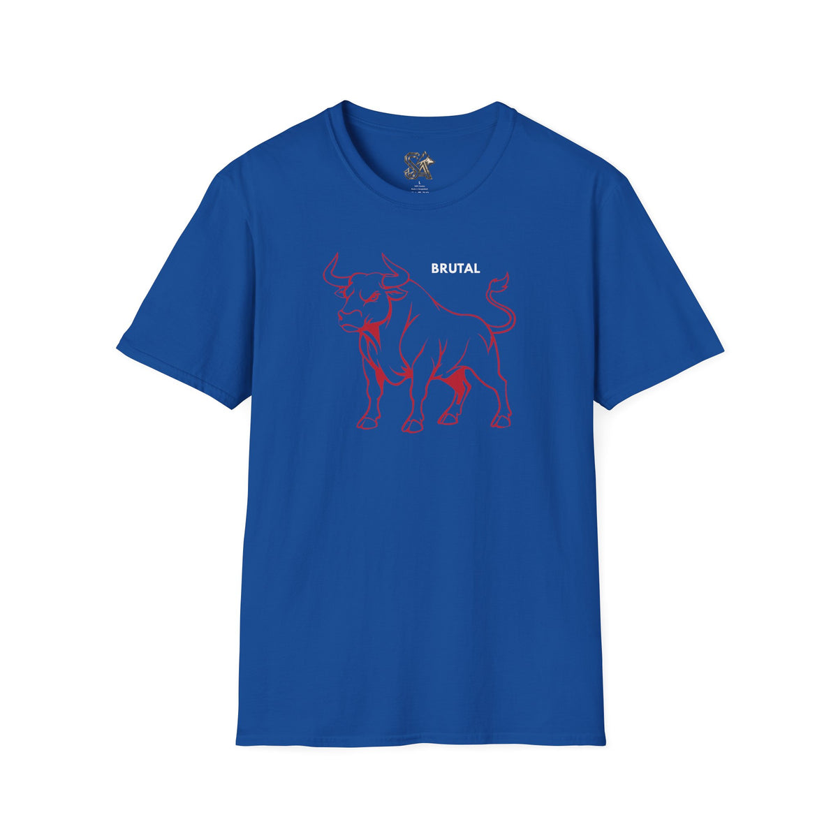 BRUTAL Bull T-Shirt Premium Design SKIALFA Unisex