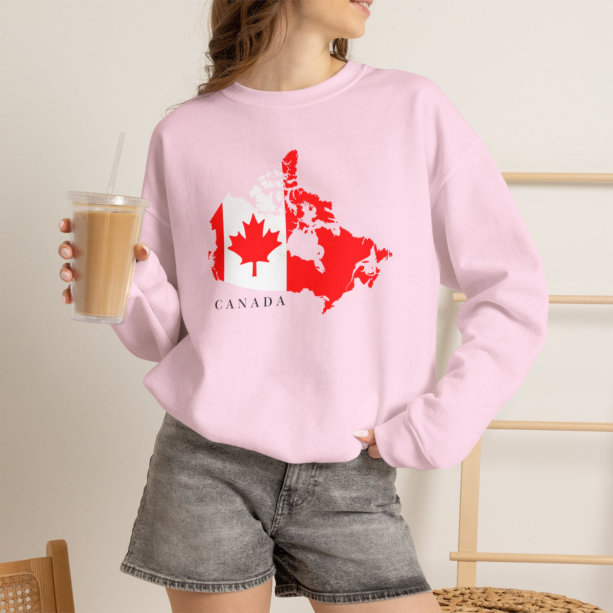 Canada Maple Sweatshirt Premium Design SKIALFA Unisex