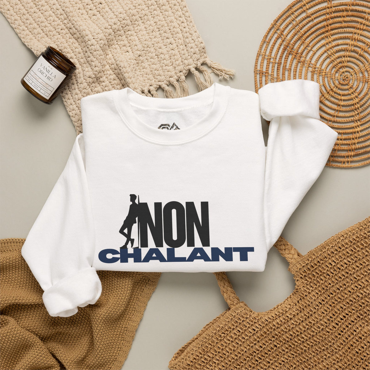NONCHALLANT Sweatshirt Premium Design SKIALFA Unisex