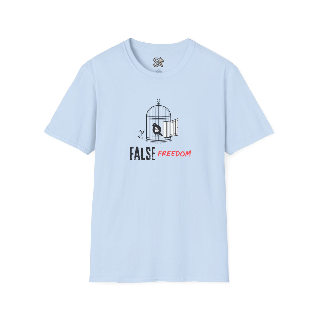 FALSE FREEDOM T-Shirt Premium Design SKIALFA Unisex
