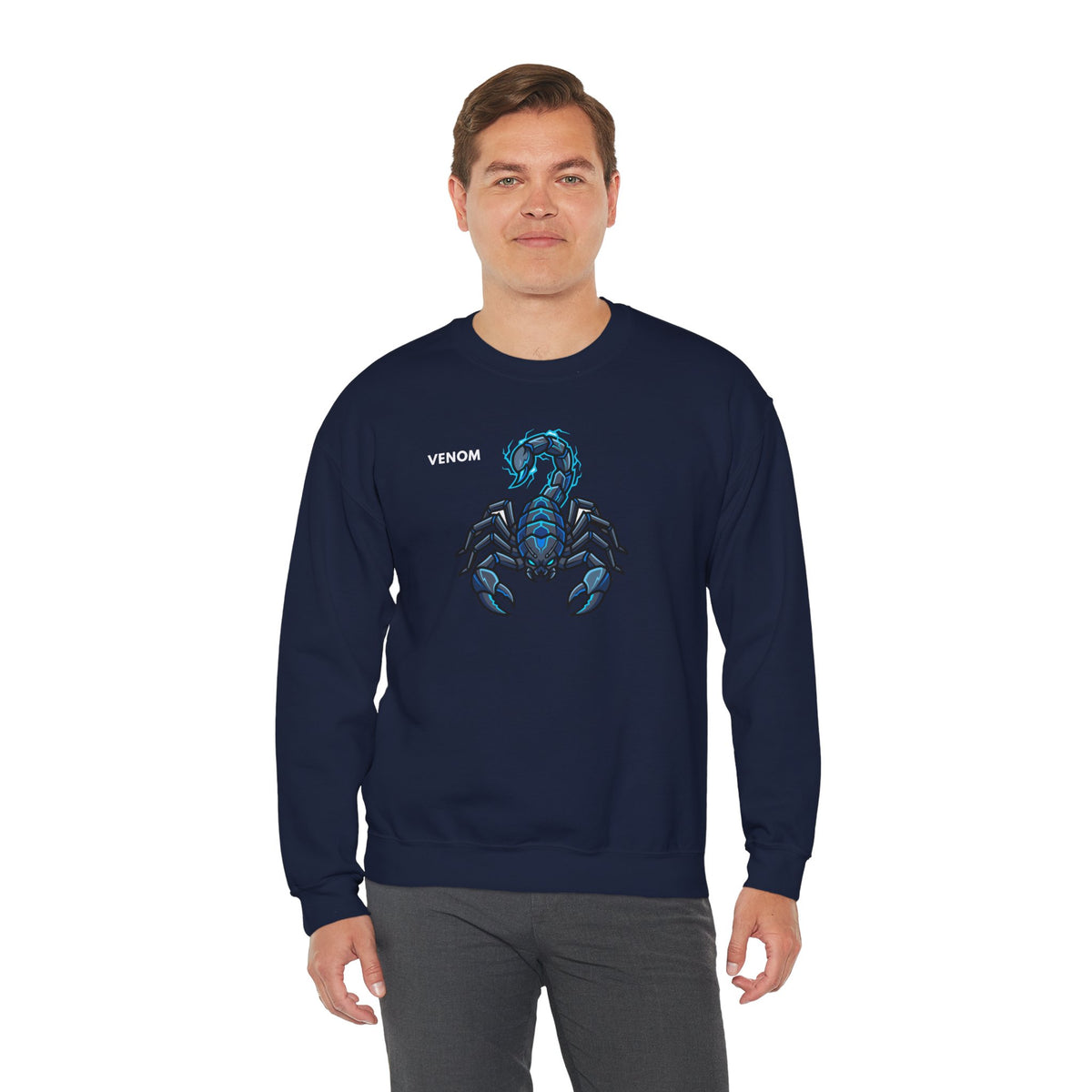 VENOM Scorpion Sweatshirt Premium Design SKIALFA Unisex