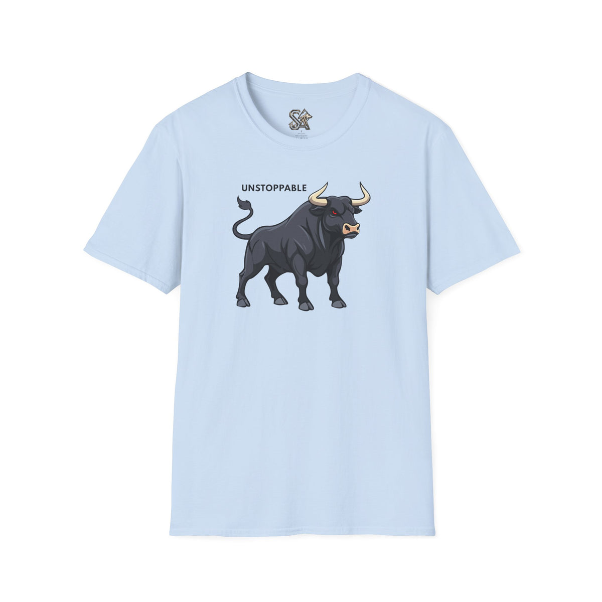UNSTOPPABLE Bull T-Shirt Premium Design SKIALFA Unisex