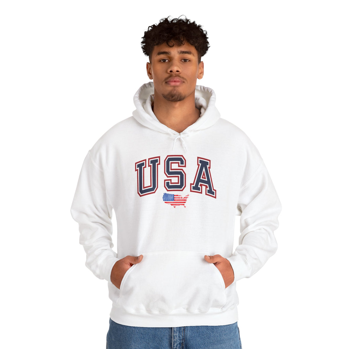 USA Hoodie Premium Design SKIALFA Unisex