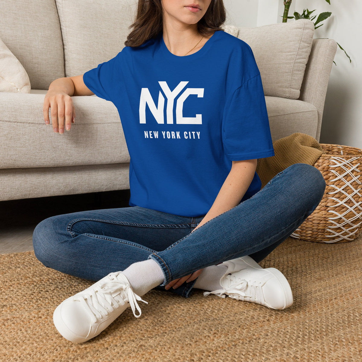 NYC New York City T-Shirt Premium Design SKIALFA Unisex