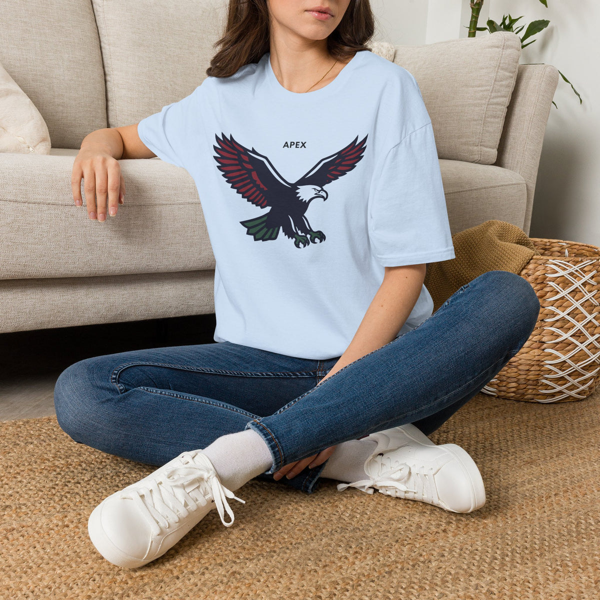 APEX Eagle T-Shirt Premium Design SKIALFA Unisex