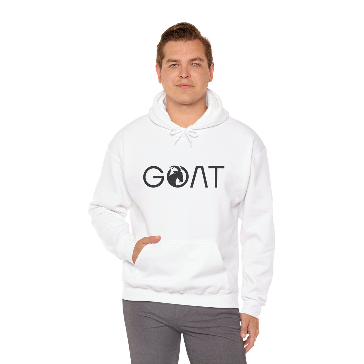 G.O.A.T. Hoodie Premium Design SKIALFA Unisex