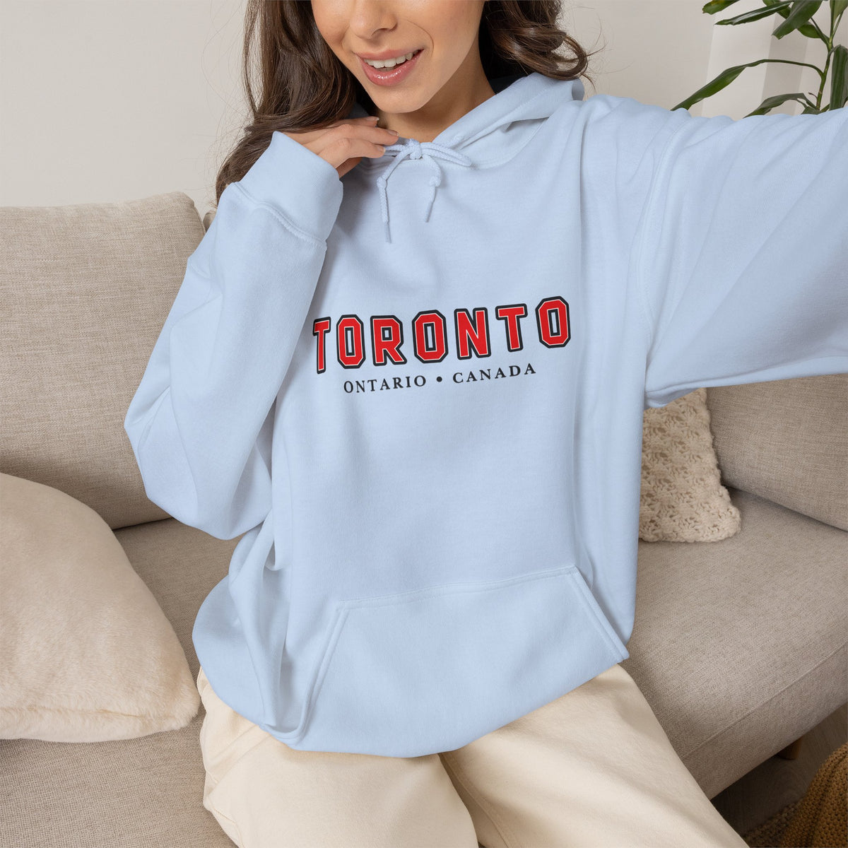 TORONTO ONTARIO Hoodie Premium Design SKIALFA Unisex