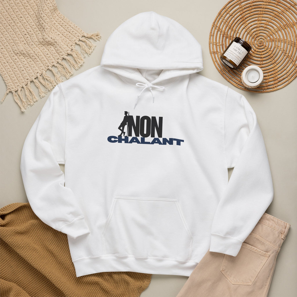 NONCHALANT Hoodie Premium Design SKIALFA Unisex