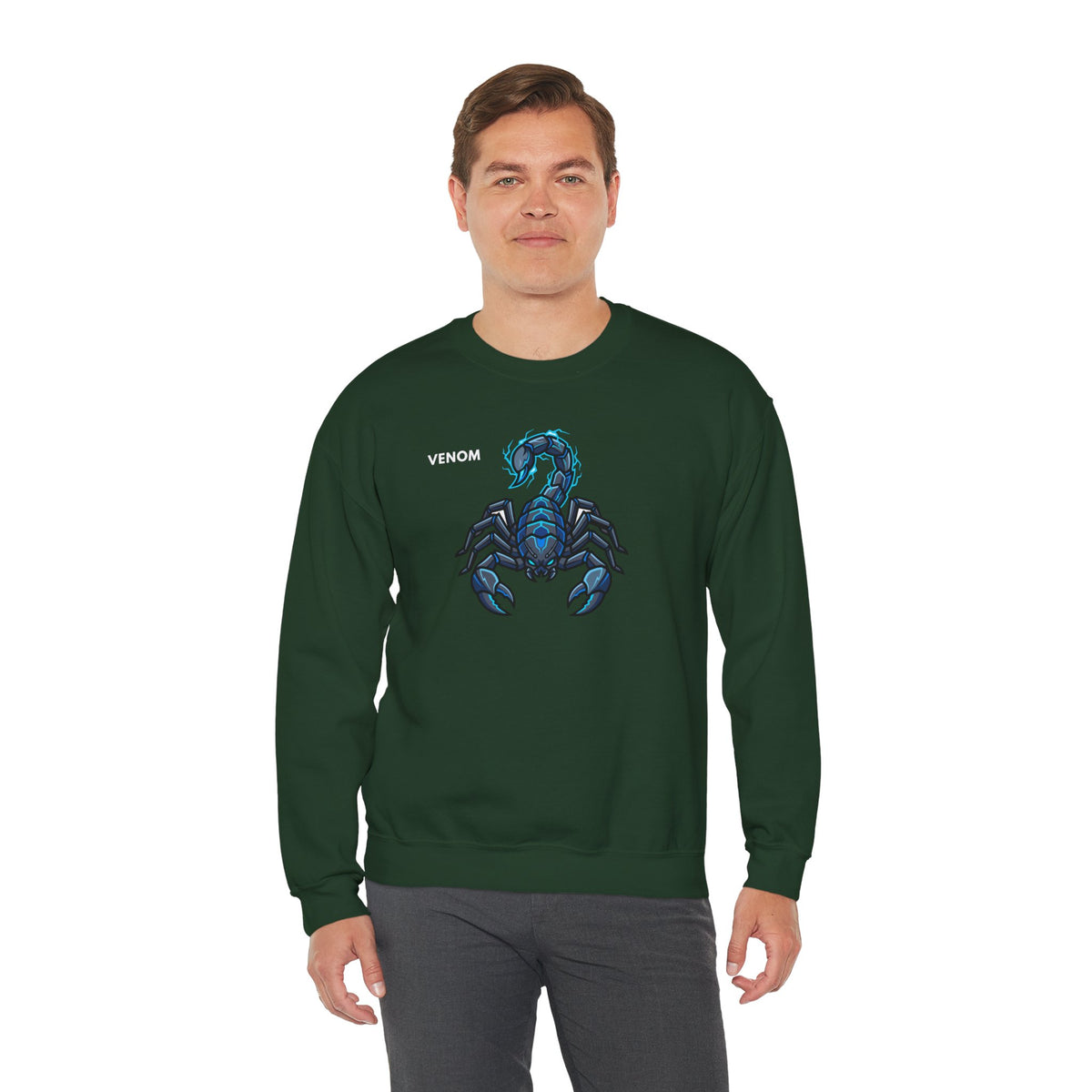 VENOM Scorpion Sweatshirt Premium Design SKIALFA Unisex