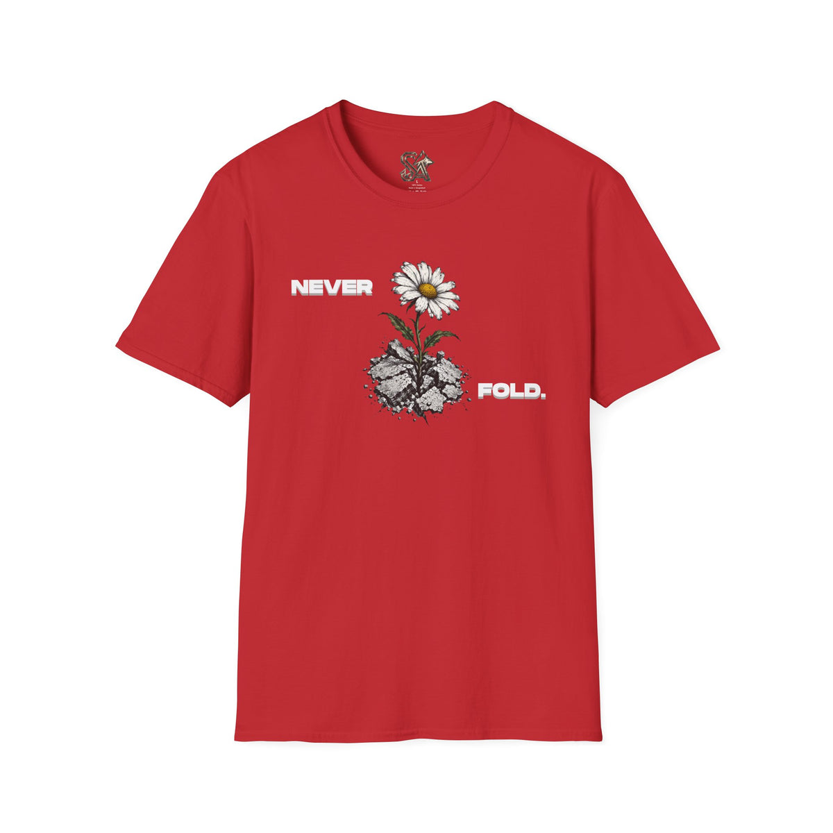 NEVER FOLD T-Shirt Premium Design SKIALFA Unisex