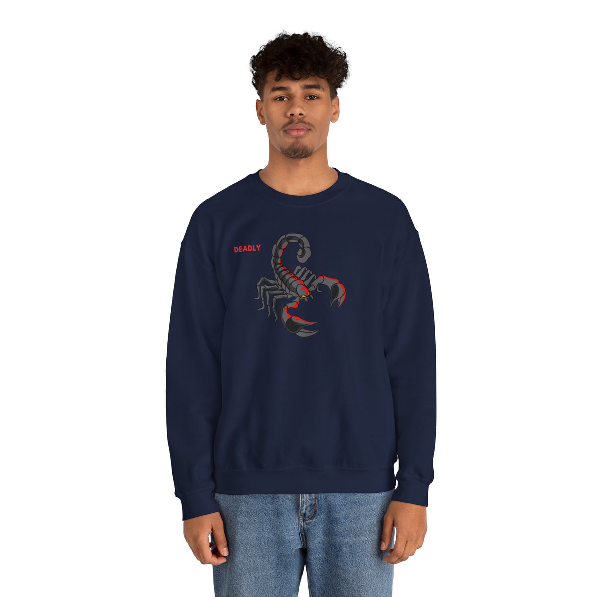 DEADLY Scorpion Sweatshirt Premium Design SKIALFA Unisex