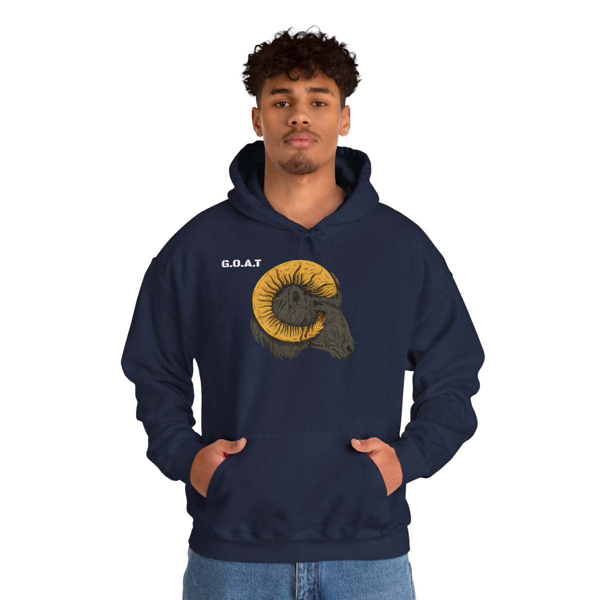 GOAT Head Goat Hoodie Premium Design SKIALFA Unisex