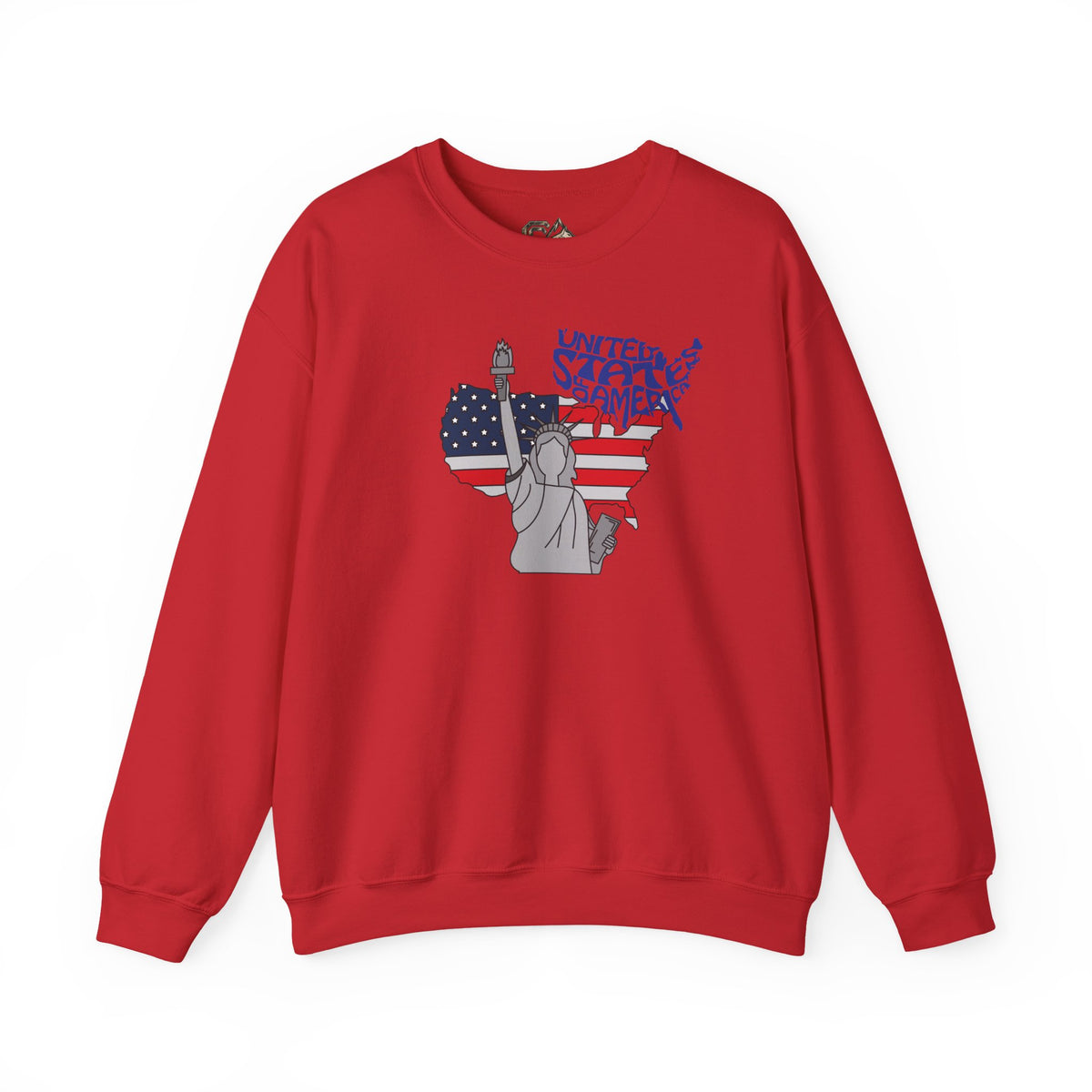United States of America Sweatshirt Premium Design SKIALFA Unisex