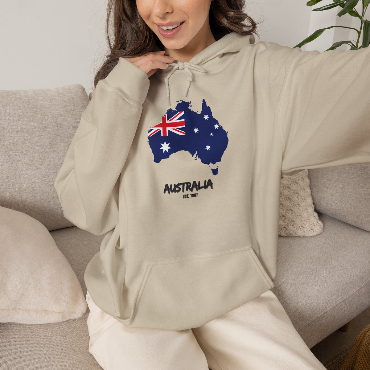 AUSTRALIA Hoodie Premium Design SKIALFA Unisex