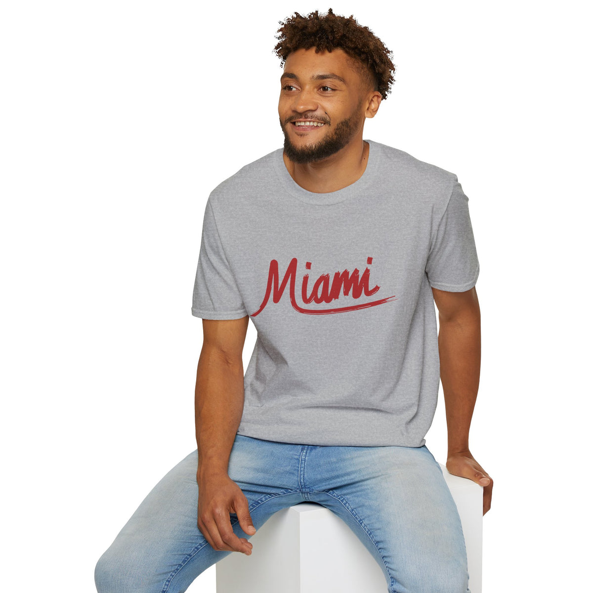 Miami T-Shirt Premium Design SKIALFA Unisex