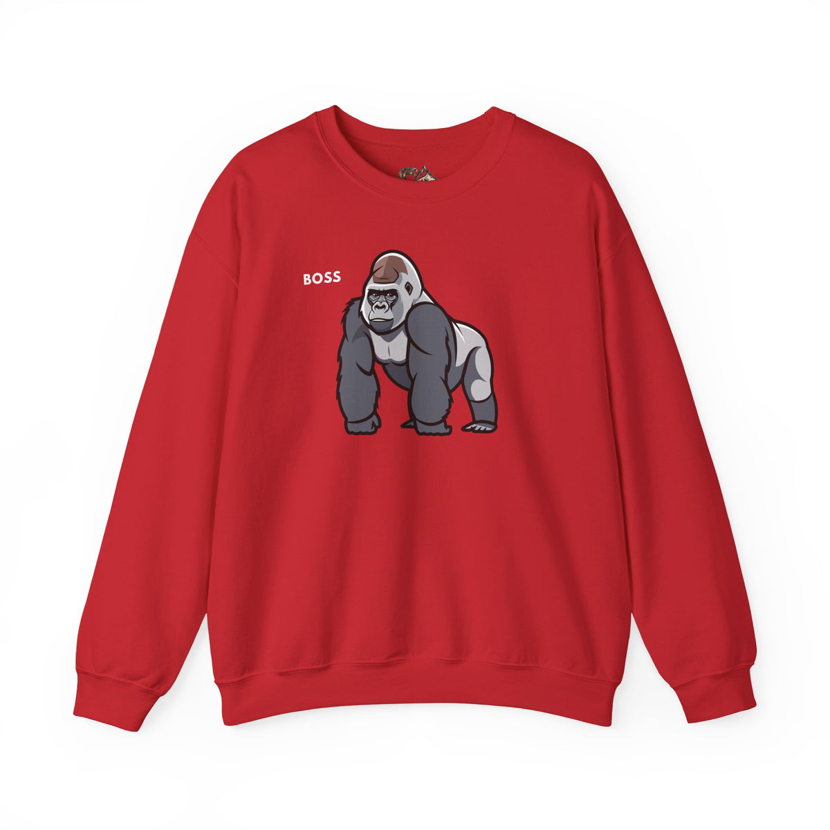 BOSS Gorilla Sweatshirt Premium Design SKIALFA Unisex