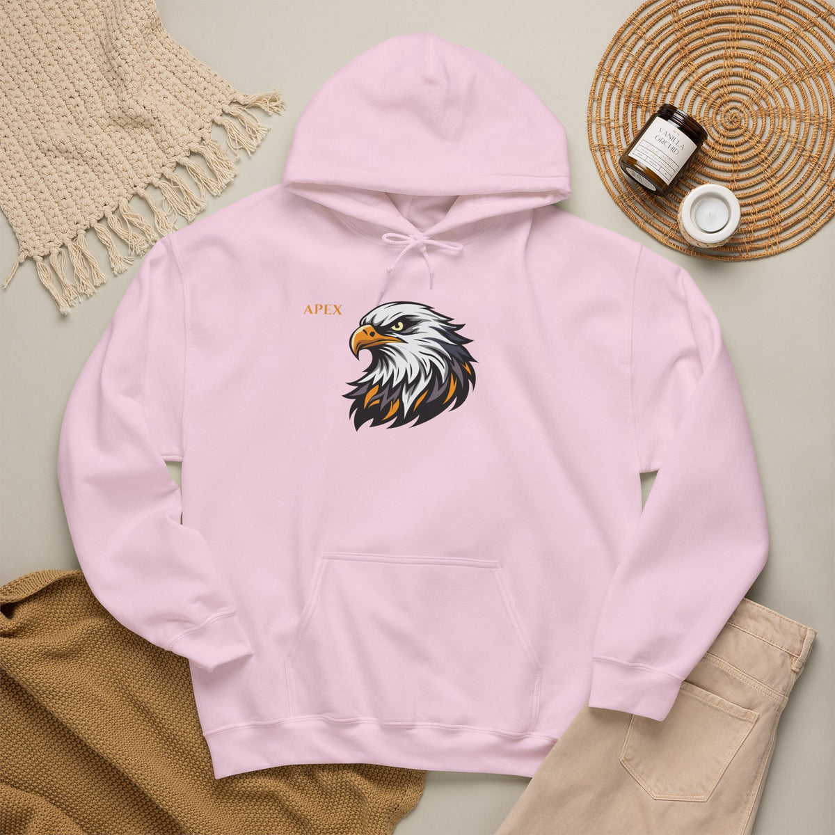 APEX Eagle Hoodie Premium Design SKIALFA Unisex