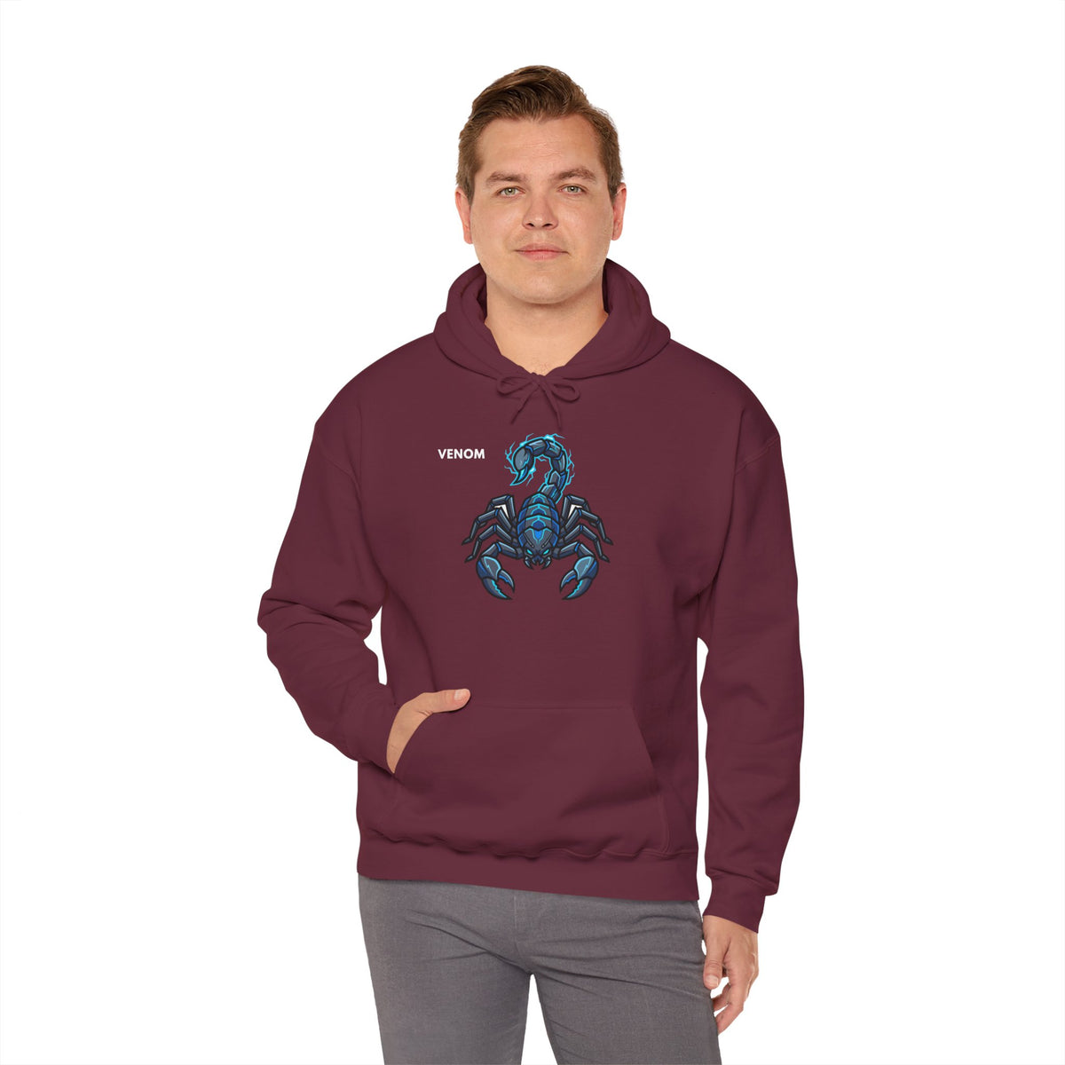VENOM Scorpion Hoodie Premium Design SKIALFA Unisex