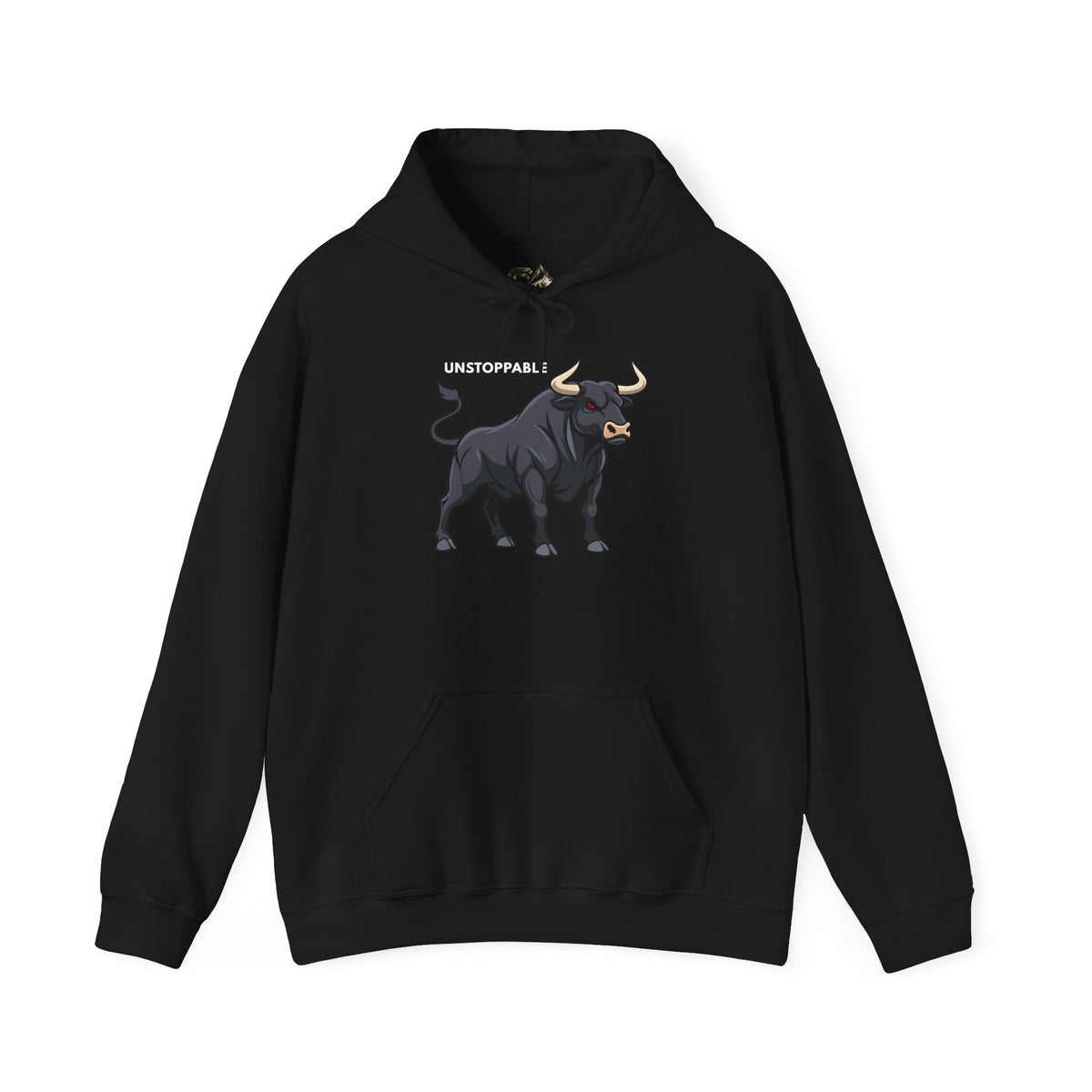UNSTOPPABLE Bull Hoodie Premium Design SKIALFA Unisex