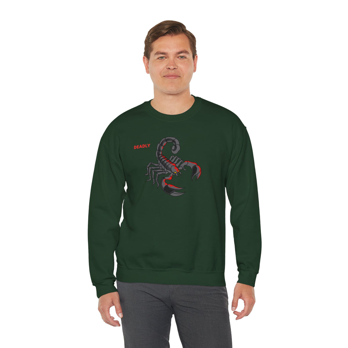 DEADLY Scorpion Sweatshirt Premium Design SKIALFA Unisex