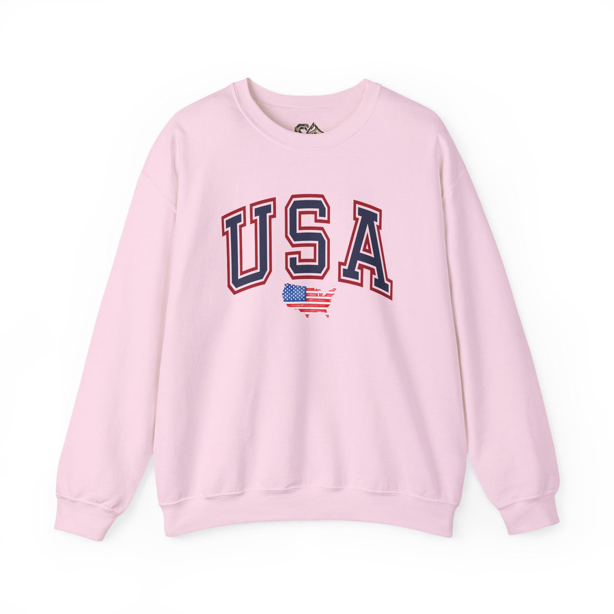 USA Flag Sweatshirt Premium Design SKIALFA Unisex