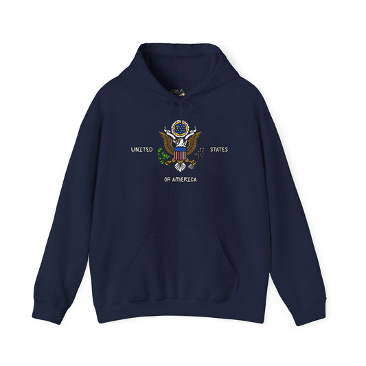 United States Of America Hoodie Premium Design SKIALFA