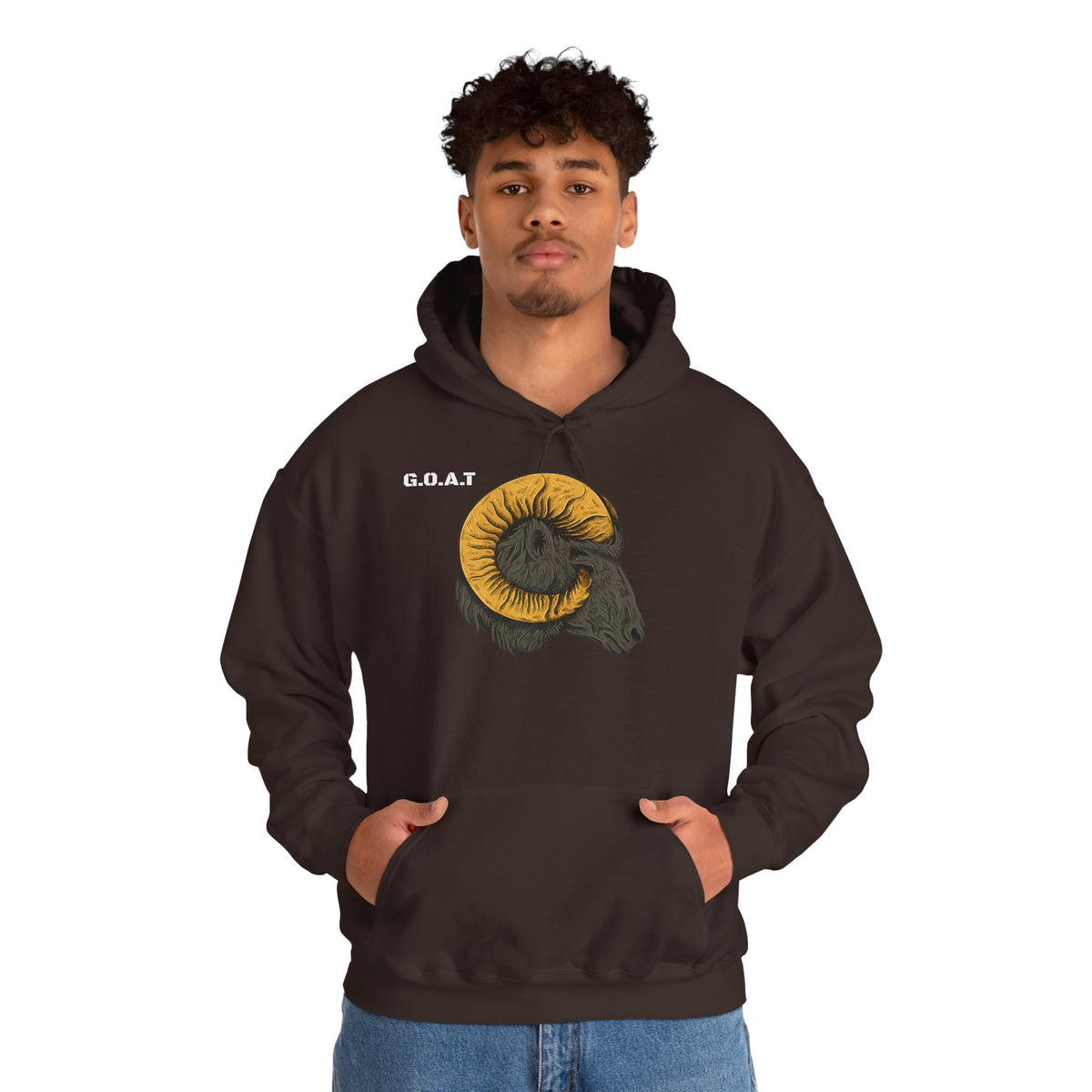 GOAT Head Goat Hoodie Premium Design SKIALFA Unisex