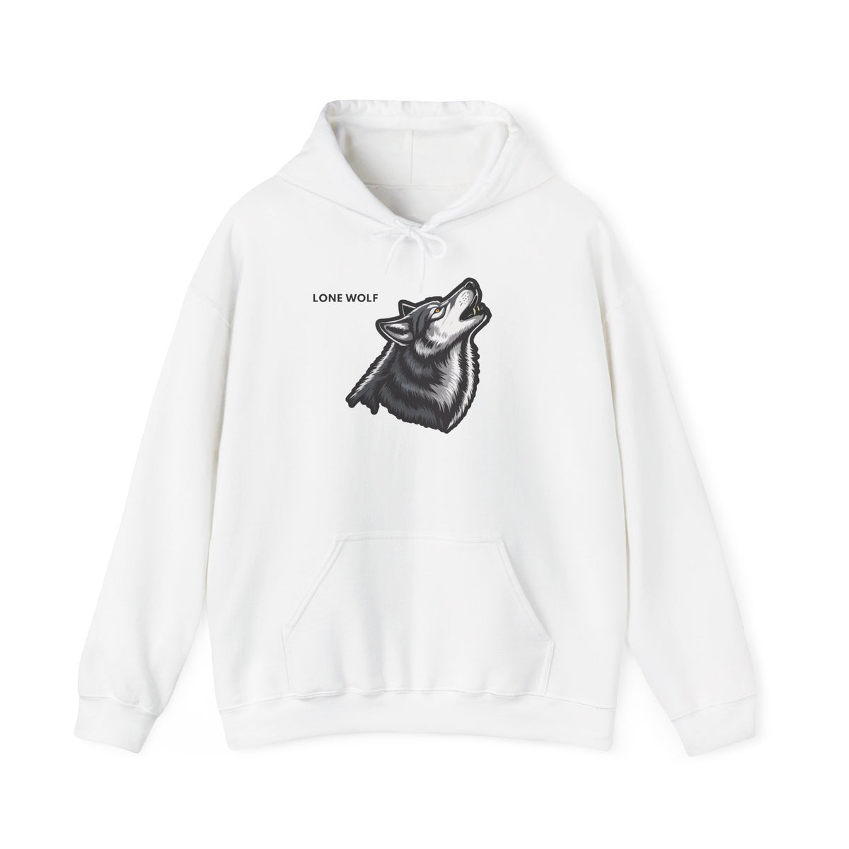 LONE WOLF Hoodie Premium Design SKIALFA Unisex