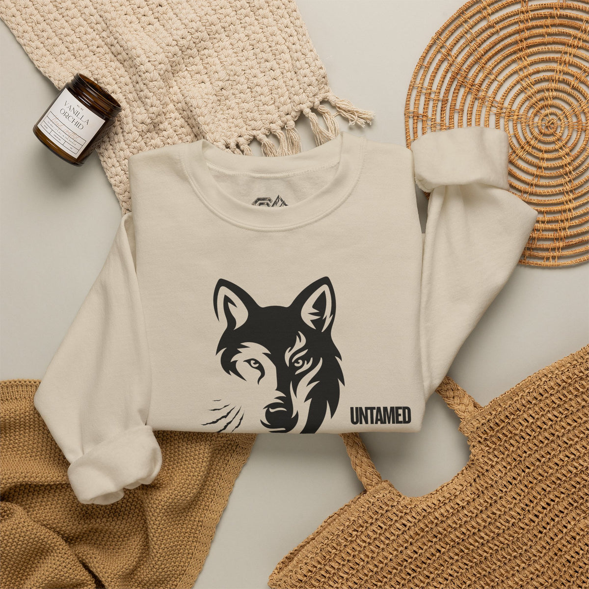UNTAMED Sweatshirt Premium Design SKIALFA Unisex