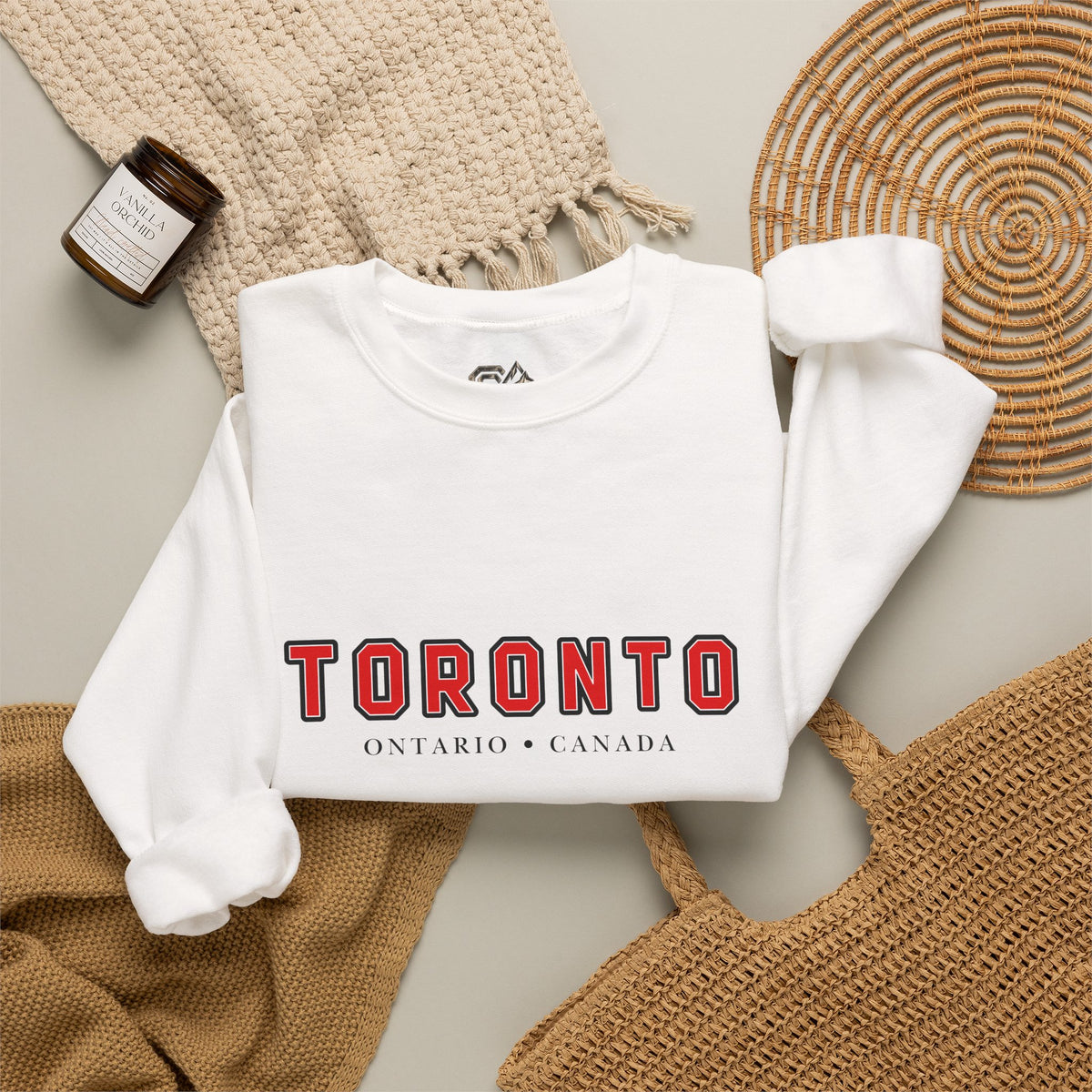 Toronto Canada Sweatshirt Premium Design SKIALFA Unisex