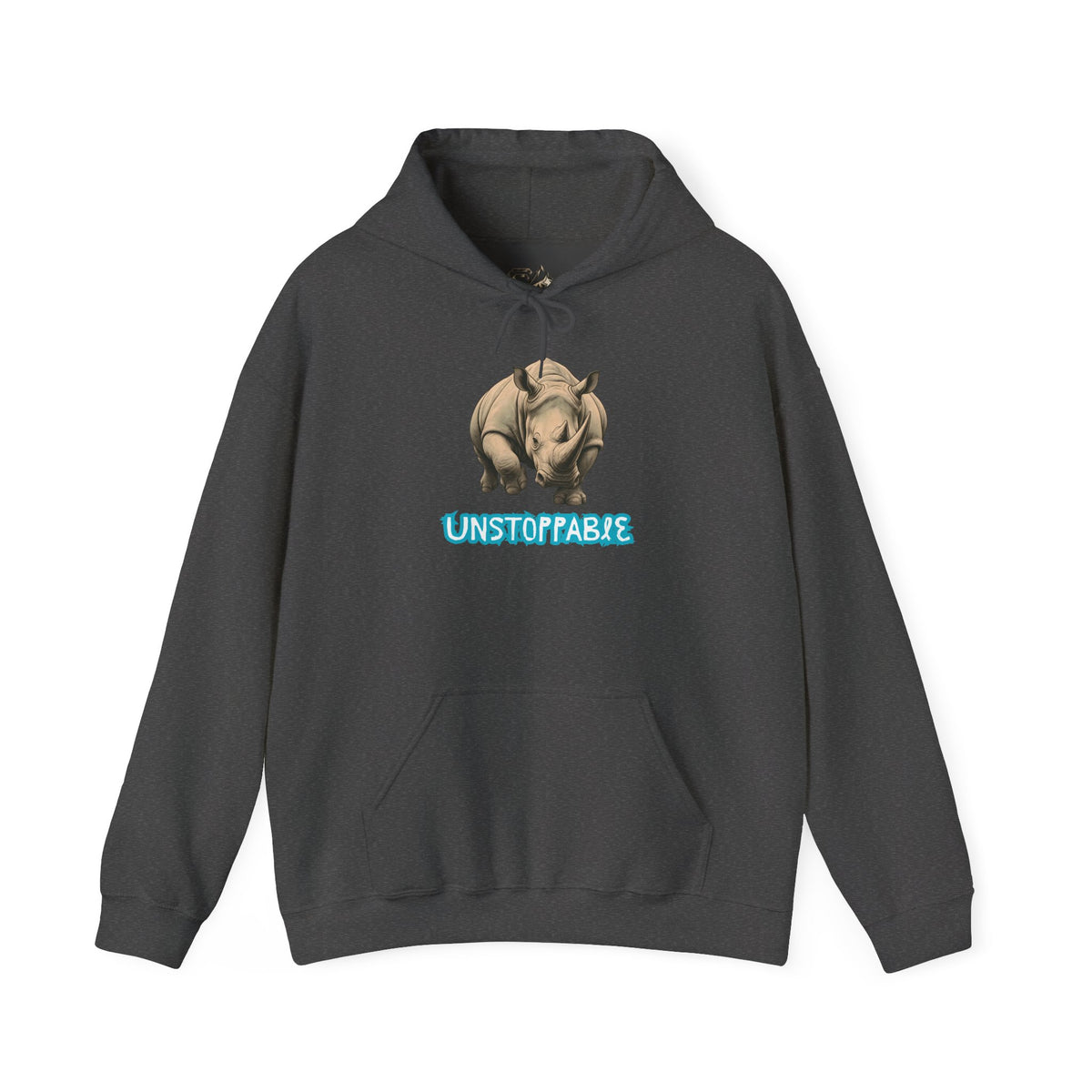 UNSTOPPABLE Rhino Hoodie Premium Design SKIALFA Unisex