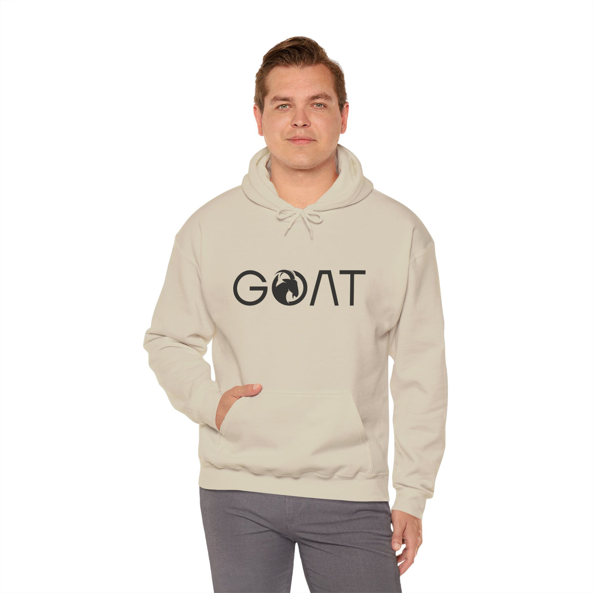 G.O.A.T. Hoodie Premium Design SKIALFA Unisex