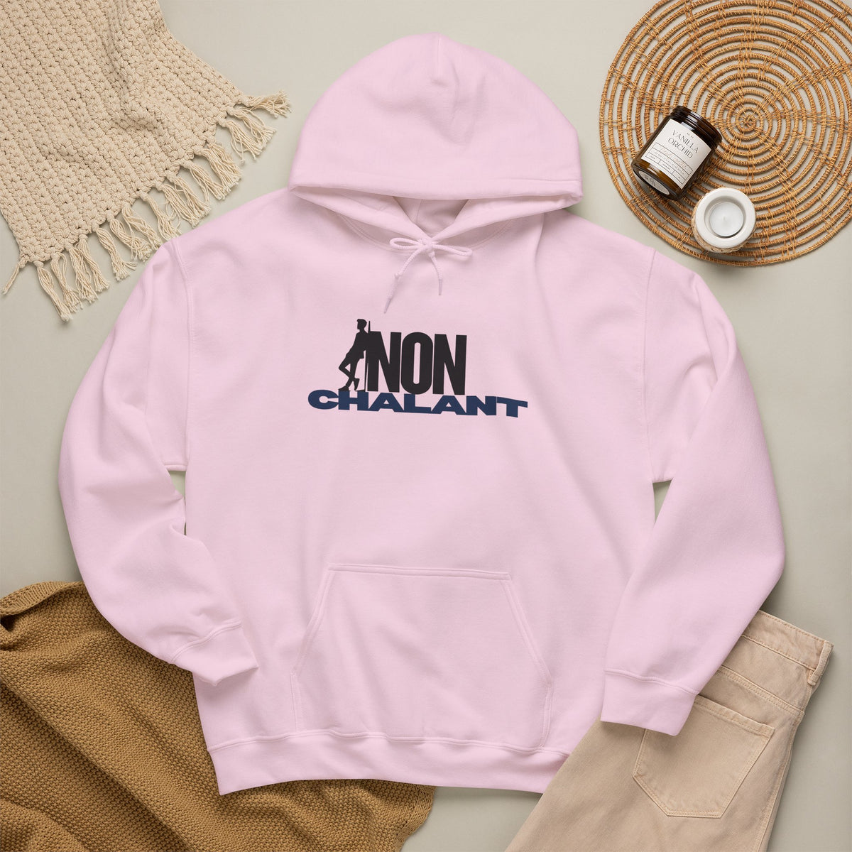 NONCHALANT Hoodie Premium Design SKIALFA Unisex