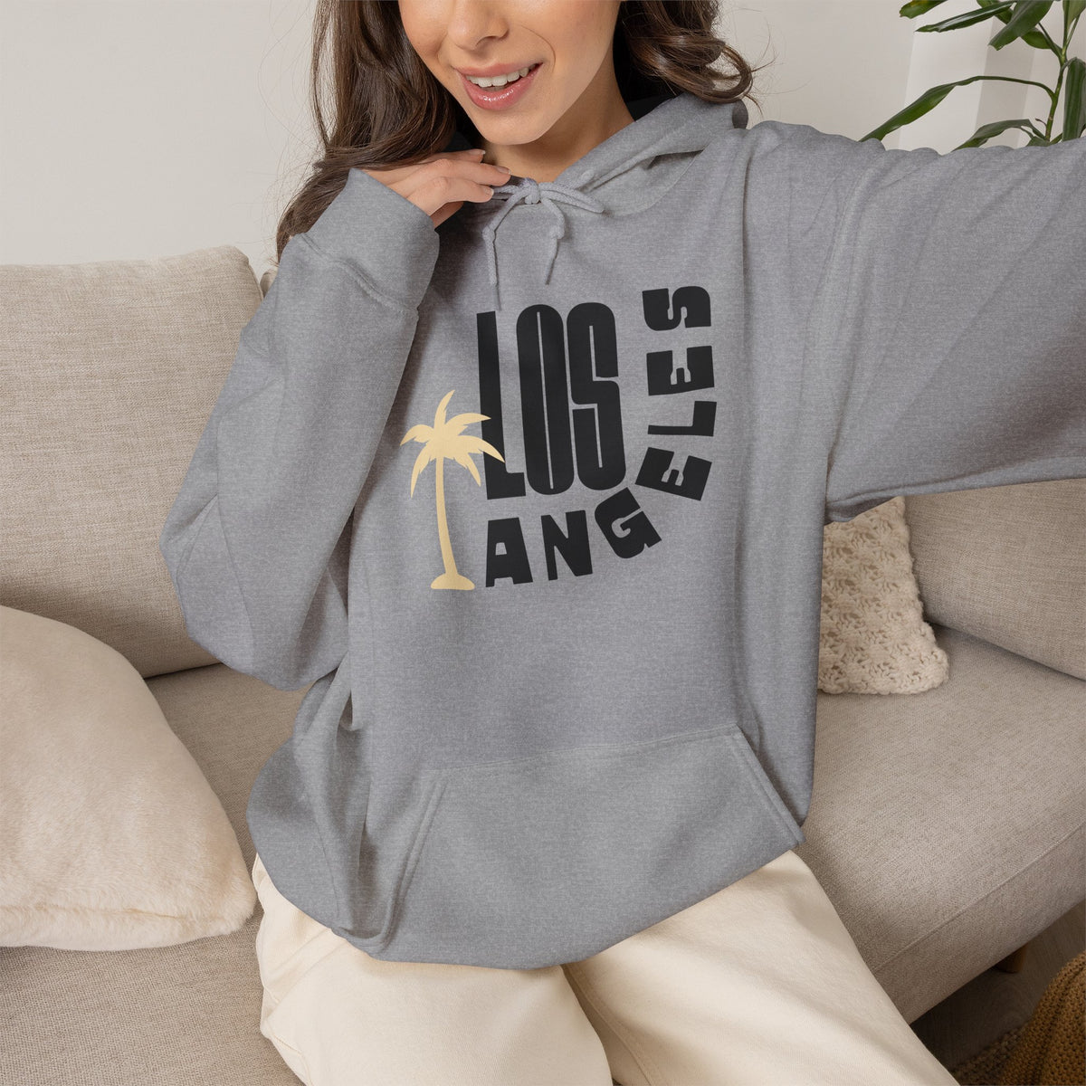 LOS ANGELES Hoodie Premium Design SKIALFA 9Unisex