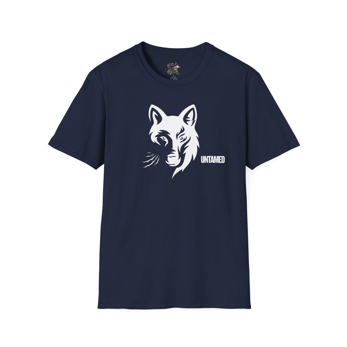 UNTAMED Wolf T-Shirt Premium Design SKIALFA Unisex
