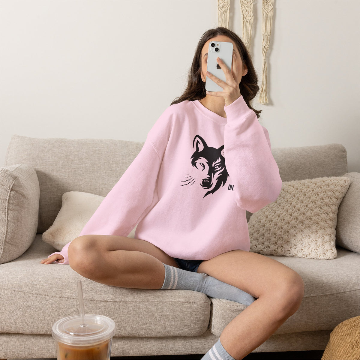 UNTAMED Sweatshirt Premium Design SKIALFA Unisex