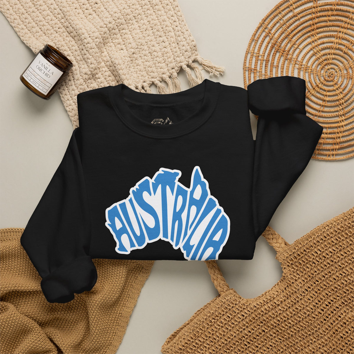 Australia Graphic Sweatshirt Premium Design SKIALFA Unisex