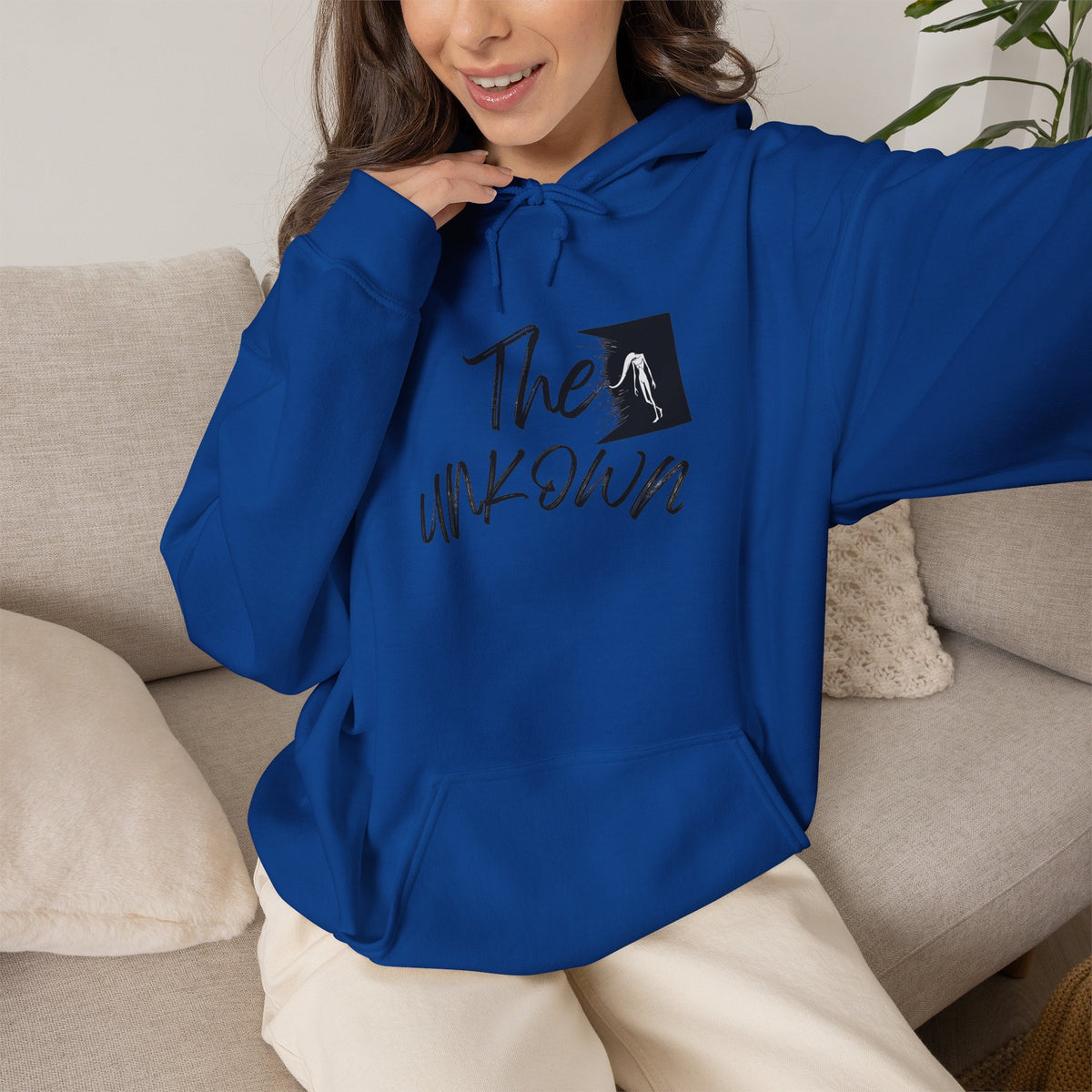 THE UNKOWN Hoodie Premium Design SKIALFA Unisex