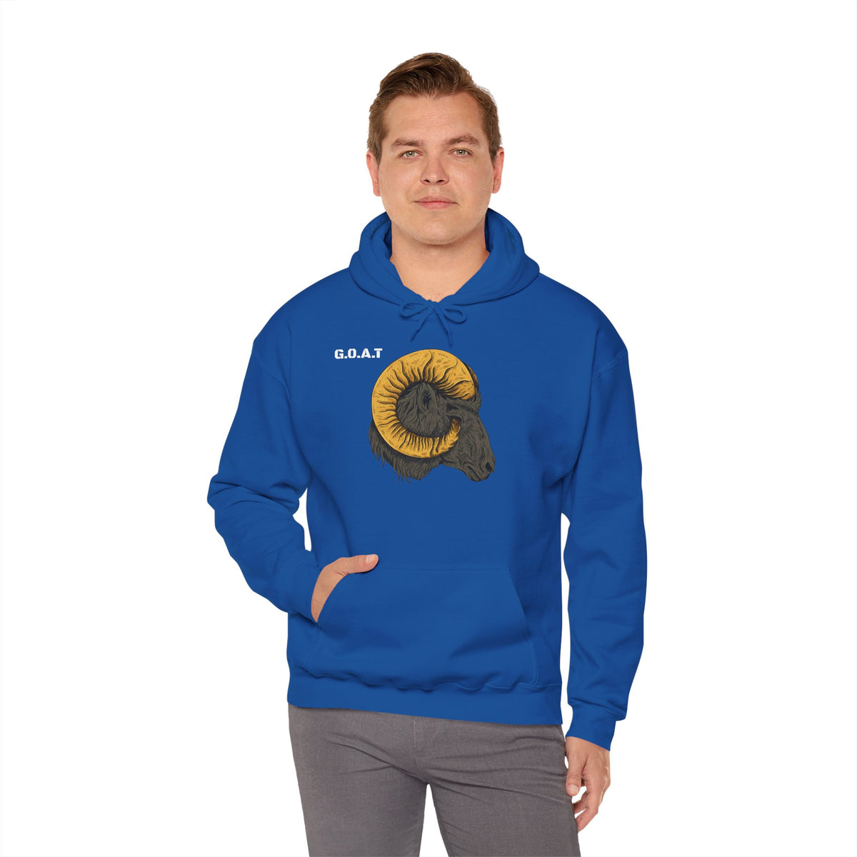 GOAT Head Goat Hoodie Premium Design SKIALFA Unisex