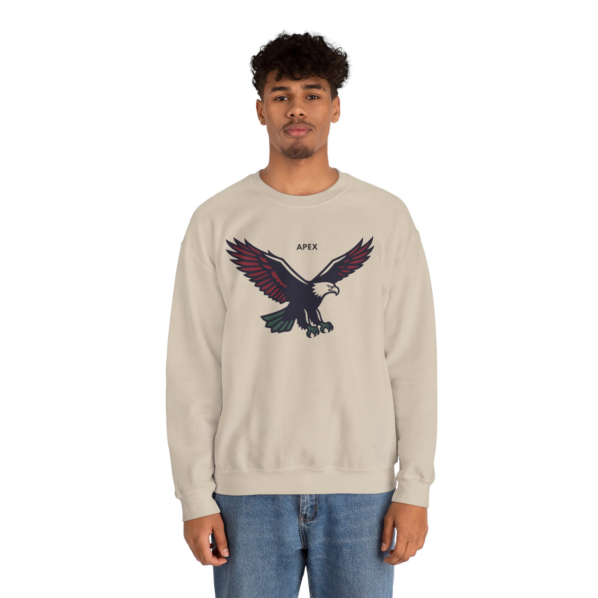 APEX Eagle Sweatshirt Premium Design SKIALFA Unisex