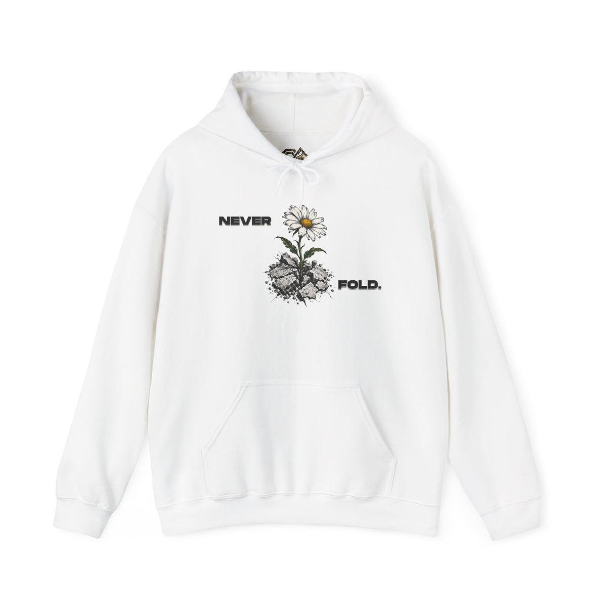 NEVER FOLD. Hoodie Premium Design SKIALFA Unisex