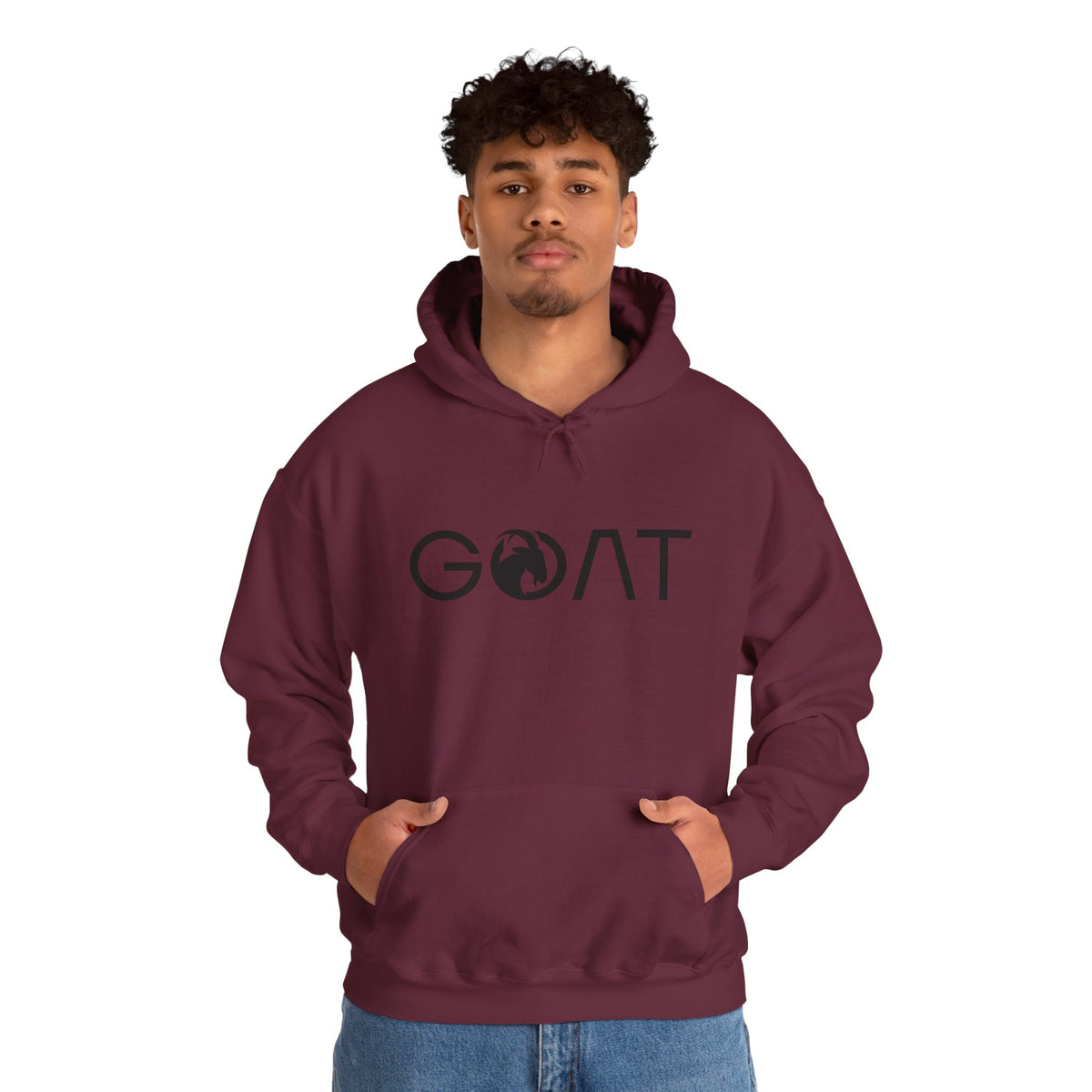 G.O.A.T. Hoodie Premium Design SKIALFA Unisex