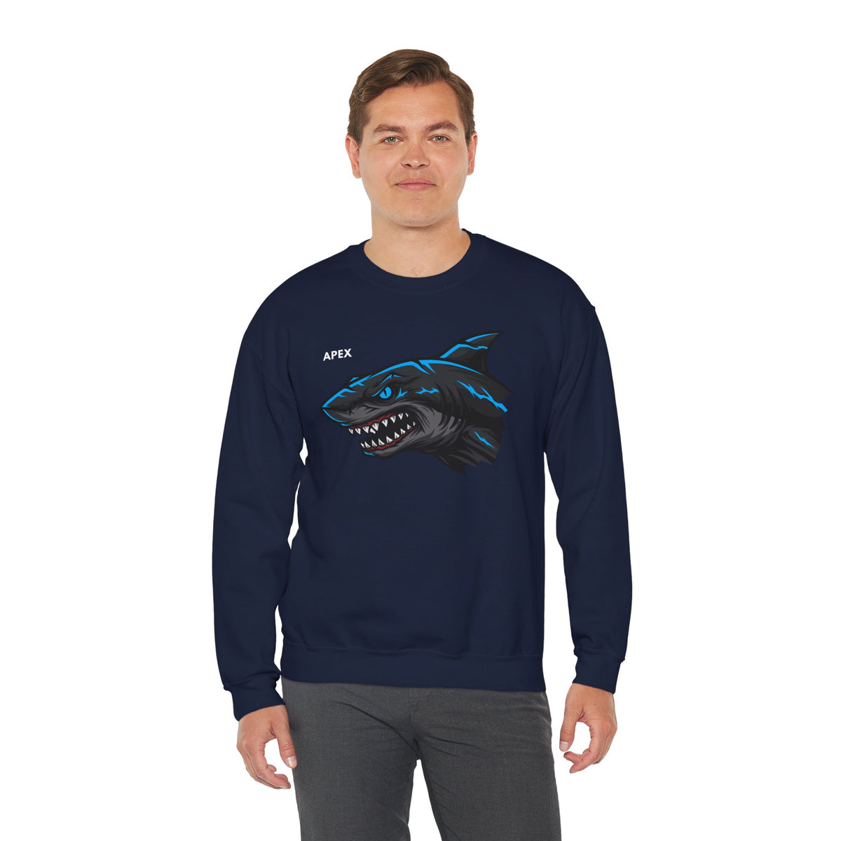 APEX Shark Sweatshirt Premium Design SKIALFA Unisex